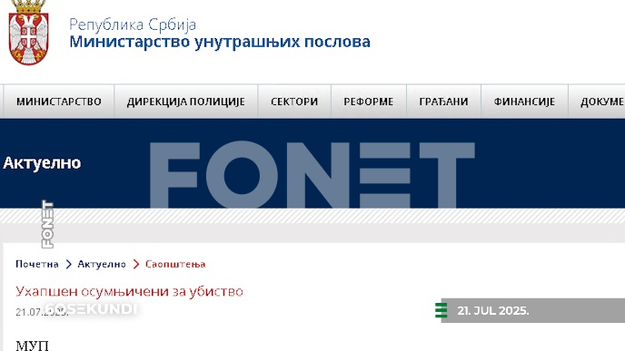 Vesti u 60 sekundi